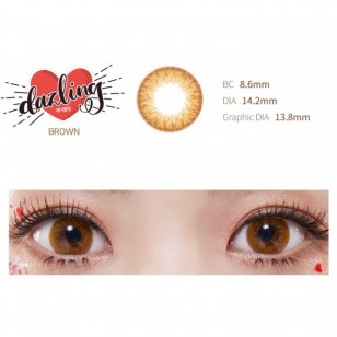 LENS TOWN Dazling Brown(季拋)